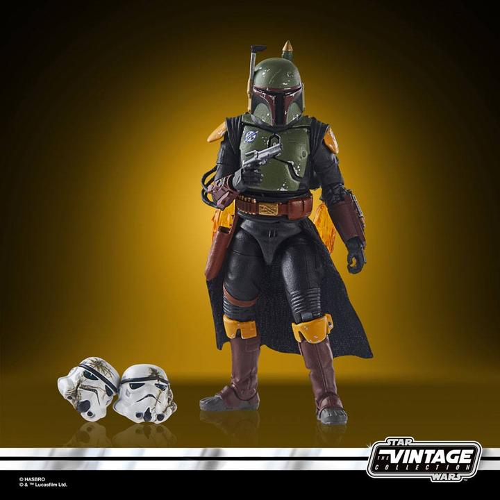 Produktbild Hasbro The Vintage Collection Boba Fett (Tatooine), Luxus-Action-Figur (9,5 cm) zu Star Wars: The