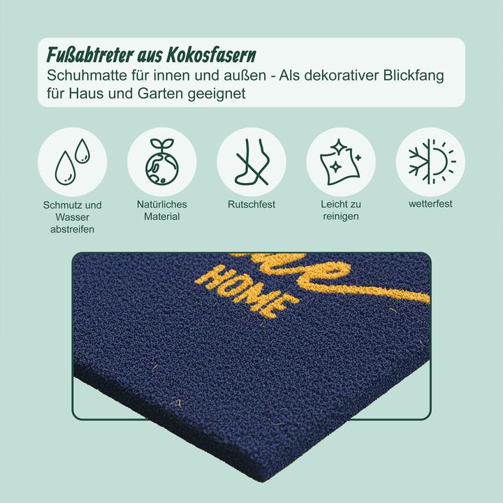 Productafbeelding Relaxdays Fussmatte (60 x 40 cm)