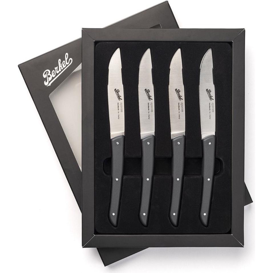 Thumbnail - Berkel Steakmesser-Set 4-tlg., Besteck, Schwarz