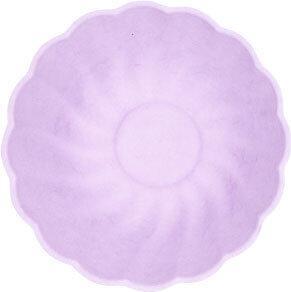 Actual product image Amscan Bowl Mini Vert Decor round lavender (6x)
