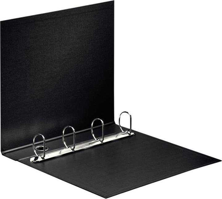 Produktbild Leitz Esselte Ringbuch, DIN A4, schwarz, 4 D-Ring-Mechanik Rückenbreite: 58 mm, Ringdurchmesser: 40 mm, Fa (A4, 54 mm, 1 Stück)