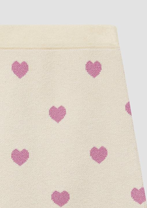 Produktbild s.Oliver Rock Kurzer Strickrock mit Herz-Muster (92)