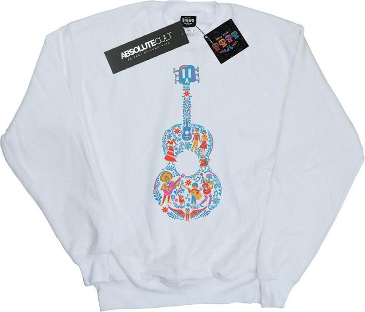Actual product image Disney Mens Coco Guitar Pattern Sweatshirt (3XL)