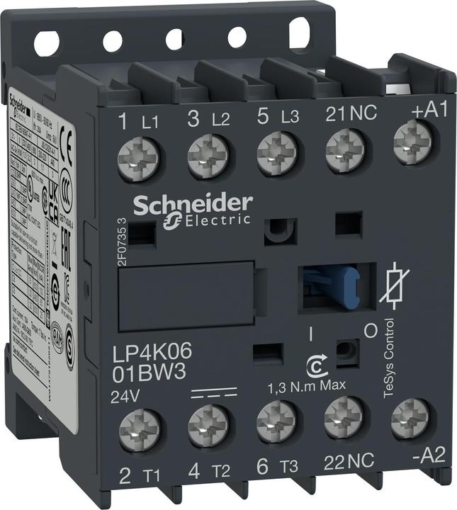 Image du produit Schneider Electric Contacteur de puissance 3-pôles 24VDC