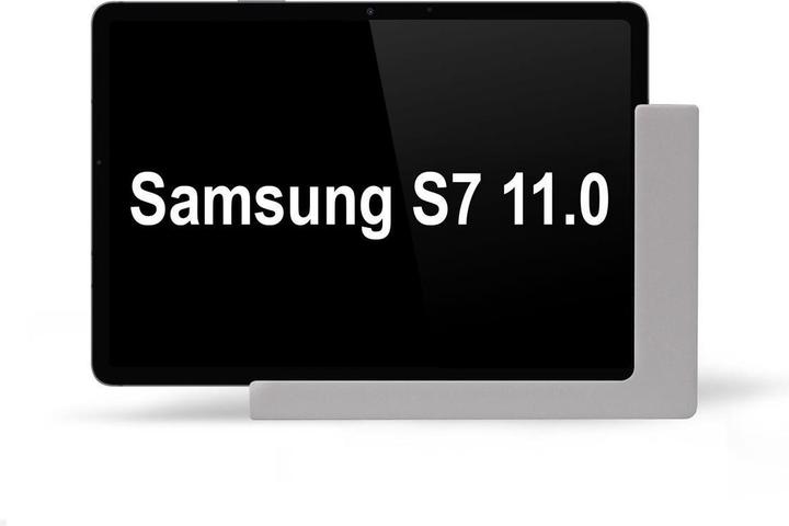 TabLines TWP007S Wandhalterung für Samsung Tab S7 11.0, silber