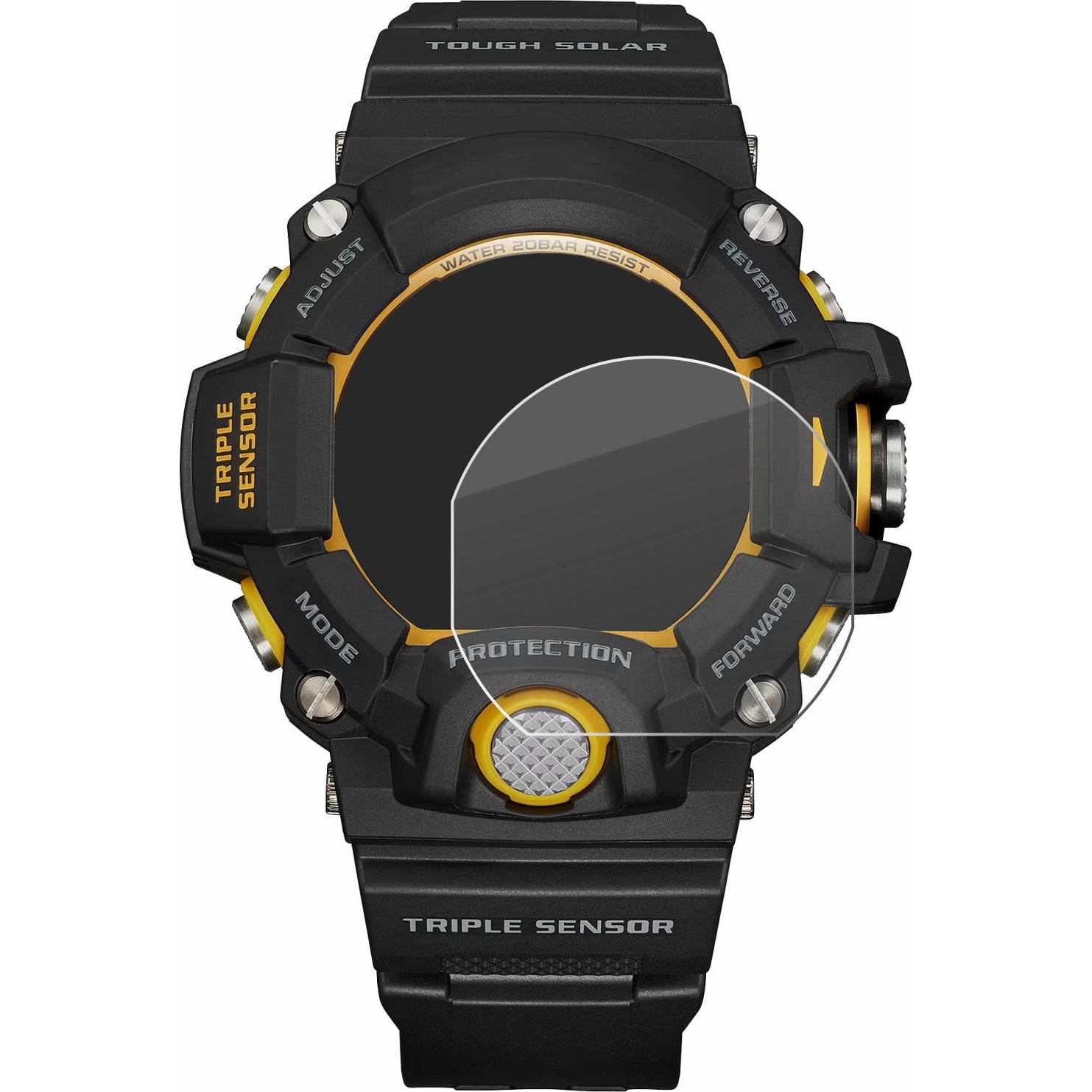 Thumbnail - upscreen Scratch Shield Panzerglasfolie, Smartwatch Schutzfolie, Transparent