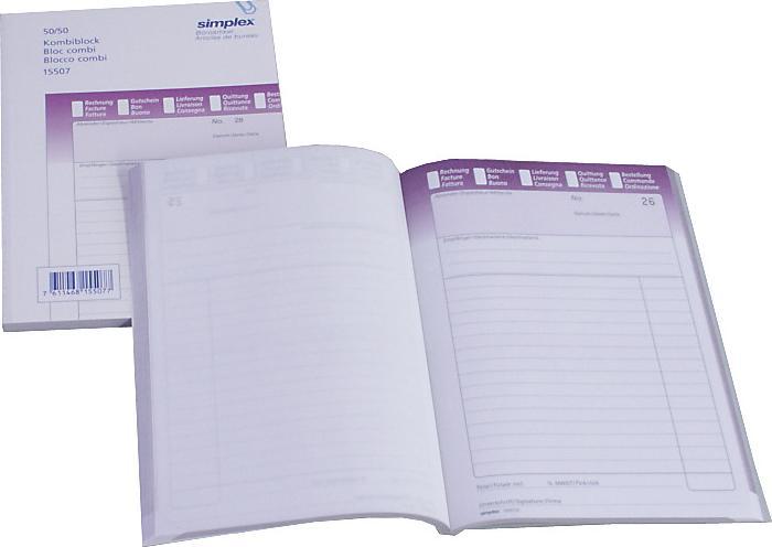 Immagine prodotto Simplex Copia pad combi Oneco (100 x)