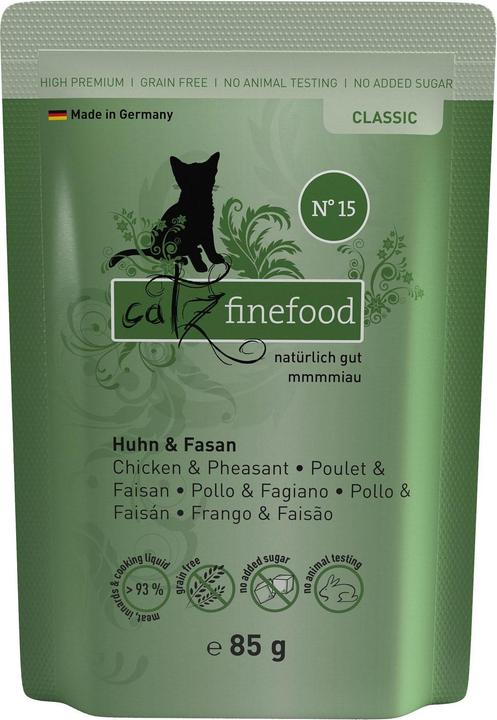 Image du produit Catz Finefood No.15 Poulet & faisan (Adulte, 16 pcs, 90 g)