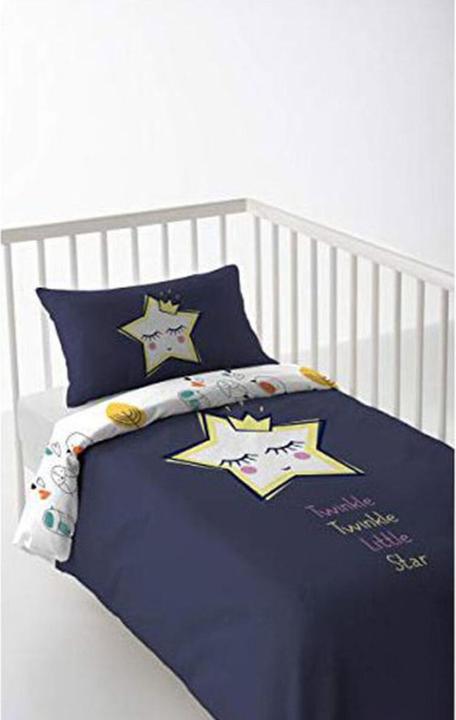 Cool Kids Bettdeckenbezug Anastasia 60 cm Babybett (100 x 120 cm) (100 x 120 + 20 cm)