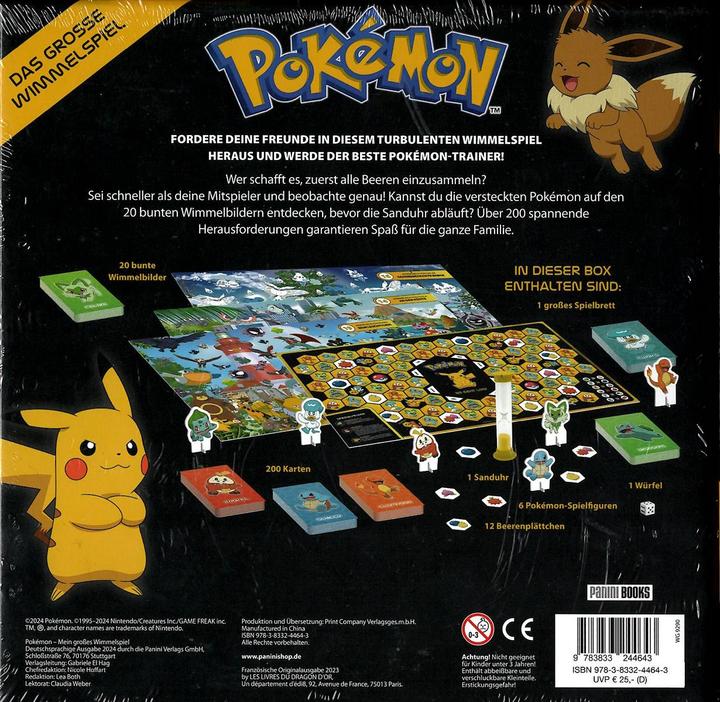 Actual product image Panini Pokémon: The great hidden object game (German, 2 - 6 Players)