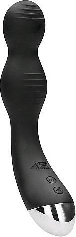 Actual product image Shots Remote Controlled E-Stim & Vibrating G/P-Spot Vibrator