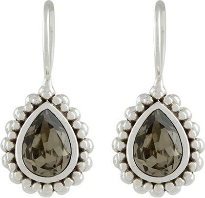 Immagine prodotto Steinkult Orecchini "Ambra petite (Ottone, Argento 925, placcato argento, Pietra di cristallo)