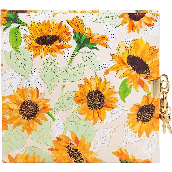 Turnowsky, Heft + Block, Tagebuch Sunflower white (16.5 x 16.5 cm)