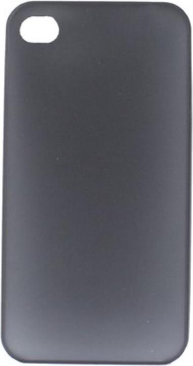 Produktbild König Design Schutzhülle Hard Case Hülle für Handy iPhone 4 & 4S Schwarz (Apple iPhone 4, LG G4s)