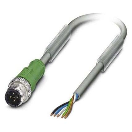 Phoenix Contact Sensor-/Aktor-Kabel, Elektronikkabel + Stecker, Grau