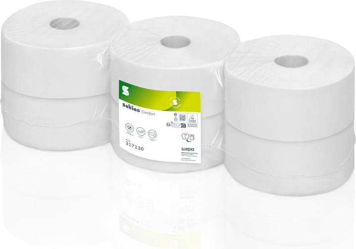Wepa Toilet Paper Comfort Jumbo (6 x)