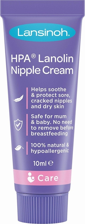 Actual product image Lansinoh lanolin nipple cream, 10ml (10 ml)