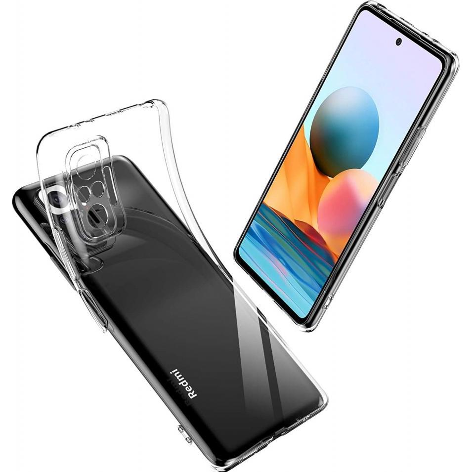 Thumbnail - Screenguard Xiaomi Redmi Note 10 4G Flexible TPU Clear Case (Xiaomi Redmi Note 10), Smartphone Hülle, Transparent