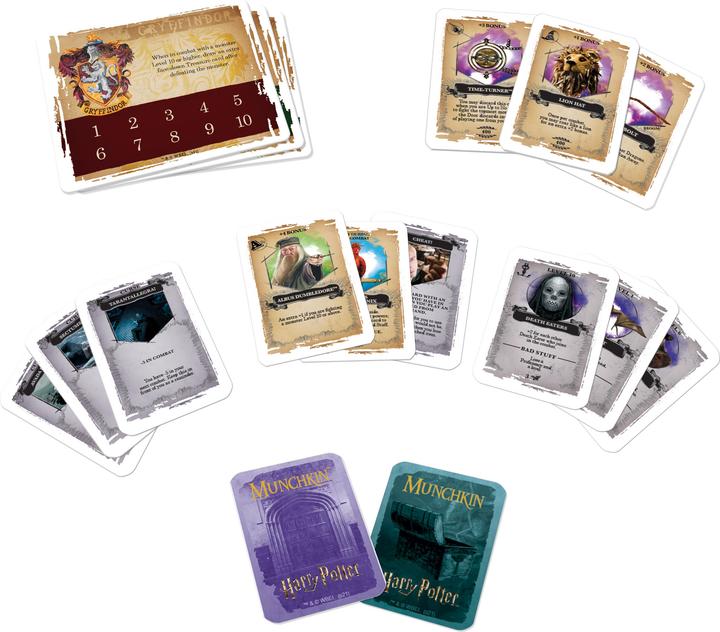 Produktbild USAopoly Munchkin Harry Potter (Englisch, 3 - 6 Spieler)