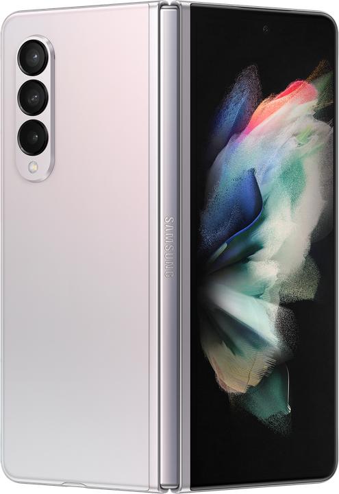 Image du produit Samsung Galaxy Z Fold3 5G UE (256 Go, Phantom Silver, 7.60", SIM + eSIM, 5G)