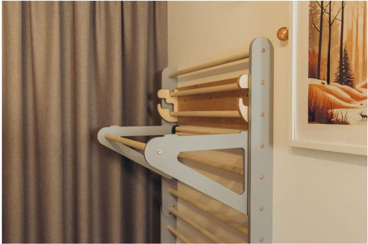Actual product image Duck Woodworks Climbing triangle wall set