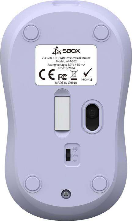 Image du produit Sbox WM-602 Purple Wireless (Sans fil)