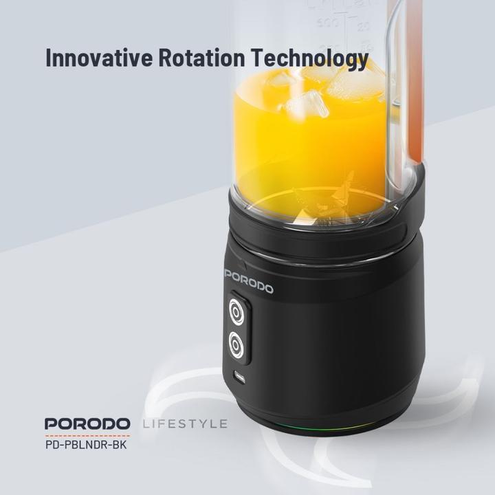 Actual product image Porodo 240W 6 Blade Portable Blender 700ML (240 W)