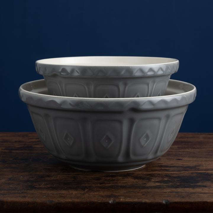 Actual product image Mason Cash Stoneware mixing bowl, grey, 4 litres (4 l, 1x)