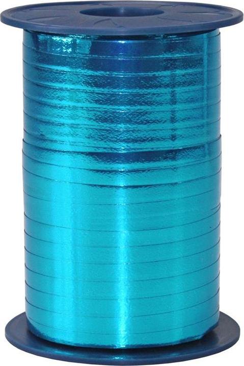 Produktbild Präsent Ringelband 5mmx400m metallic türkis (Geschenkband)
