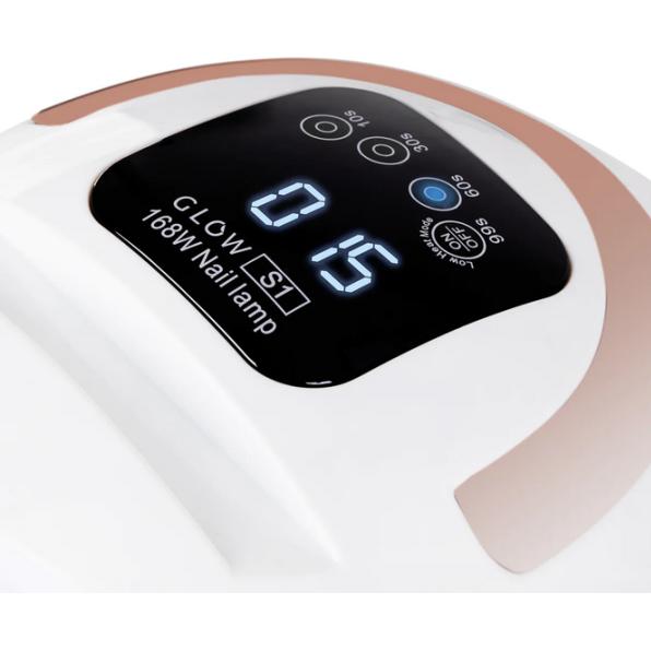 Activeshop, Strumento per la cura delle unghie, LED / UV Lampe 168W - Gold