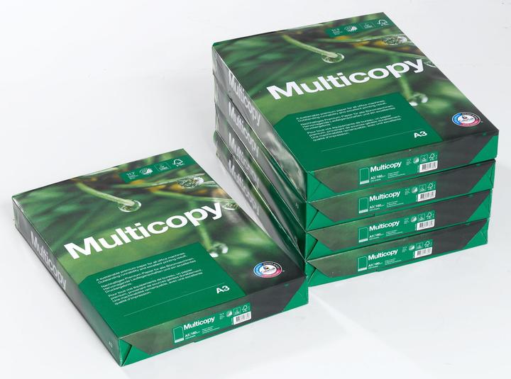 Produktbild Stora Enso Druckerpapier MultiCopy Original A3 160g weiss - (250 Blatt) (160 g/m², 500 x, A3)