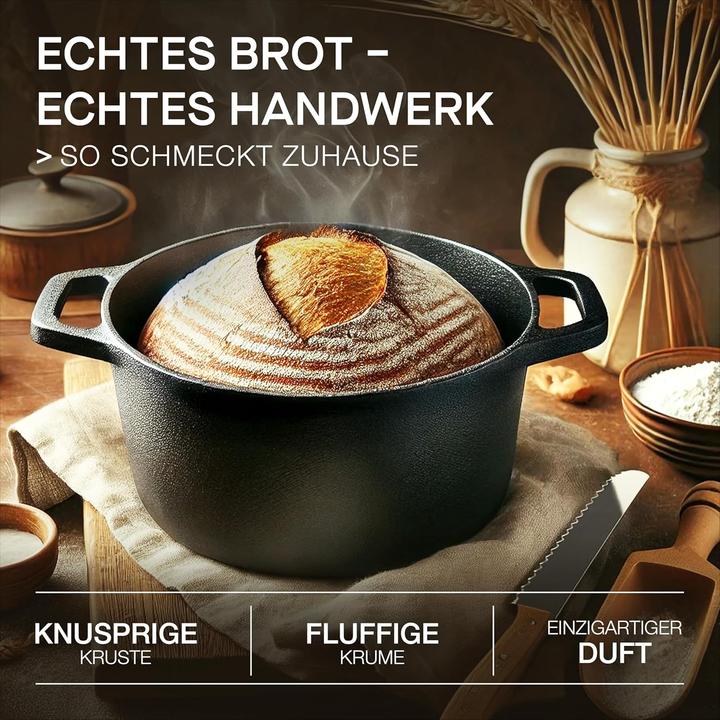 Produktbild Besok Gusseisen-Brotbacktopf