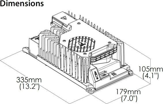 Delta-Q Batterieladegerät IC1200 Base 48V 25A (25 A)
