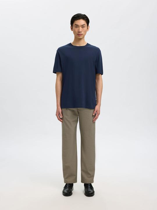 Immagine prodotto Selected Homme T-shirt in cotone biologico con collo alto (S)