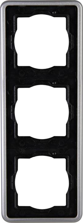 Produktbild Kopp Abdeckrahmen Vision 3-fach stahl