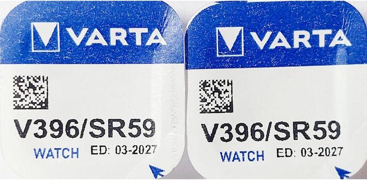 Immagine prodotto Varta V 396 - batteria SR59 - ossido di argento - 25 (1 pz., SR59, 27 mAh)