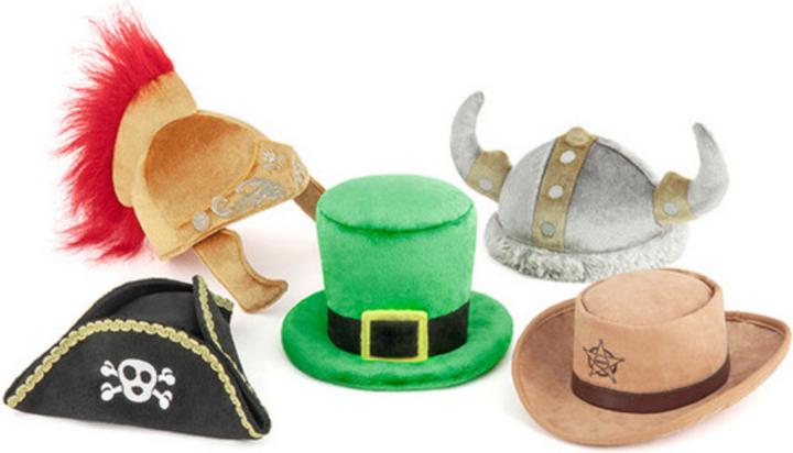 Actual product image P.L.A.Y. Gladiators hat (Plush toy dog)