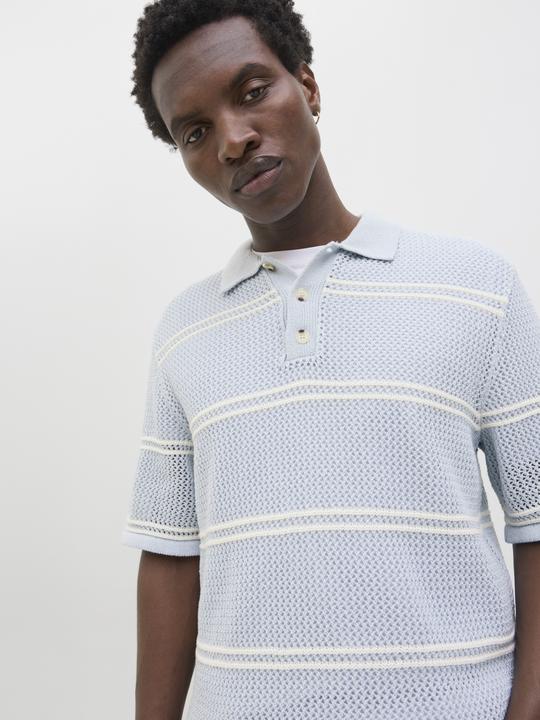 Image du produit Jack & Jones Jorsummer Knit Ss Polo Styd Ss25 (M)