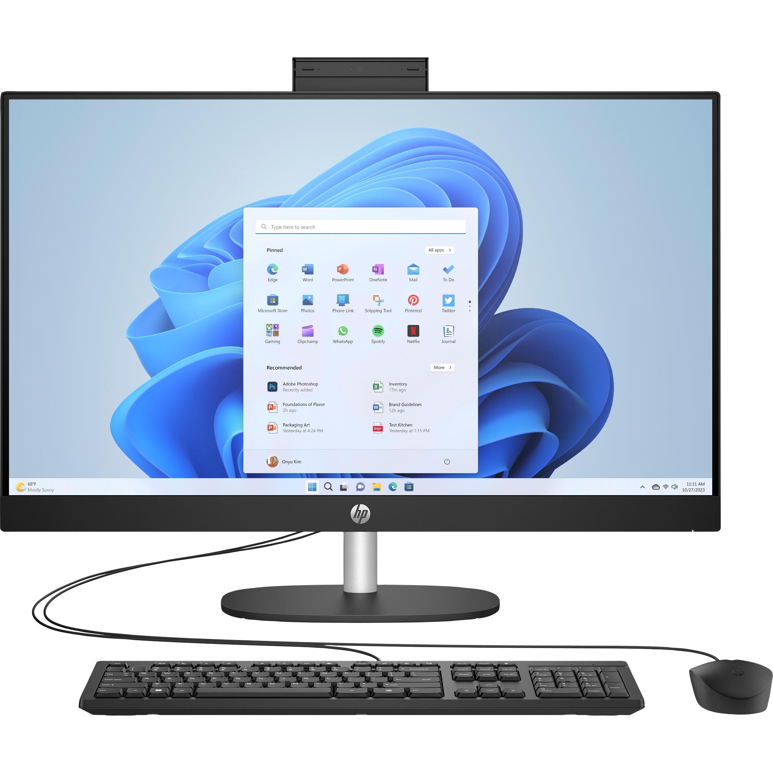 HP AIO 27-cr0005nc/27"" IPS FHD AG/Core i7-1355U/32GB/1TB SSD/Intel Graphics/4xUSB/1xHDMI/RJ45/WI (I