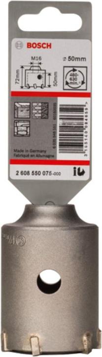 Image du produit Bosch Professional Zubehör PRO SDS plus-5 Core Cutter, 50 x 50 x 72 mm (50 millimètres)