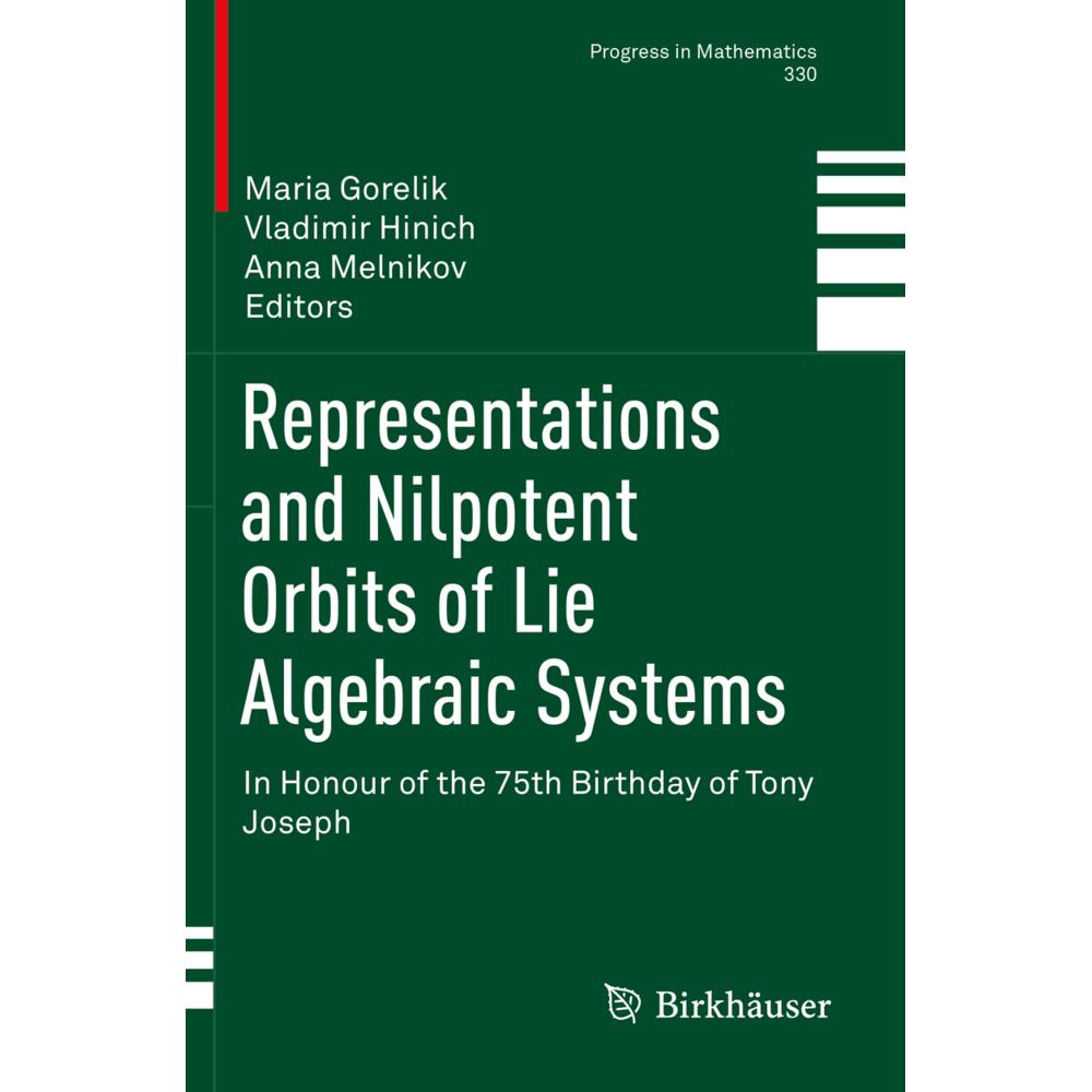 Representations and Nilpotent Orbits of Lie Algebraic Systems, Fachbücher von Vladimir Hinich, Anna Melnikov, Maria Gore...