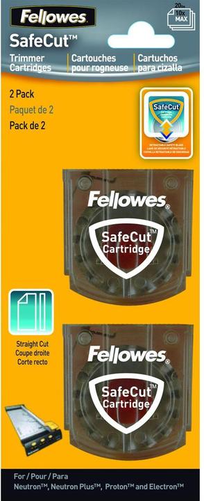 Actual product image Fellowes Safecut replacement blade (2 Sheets)