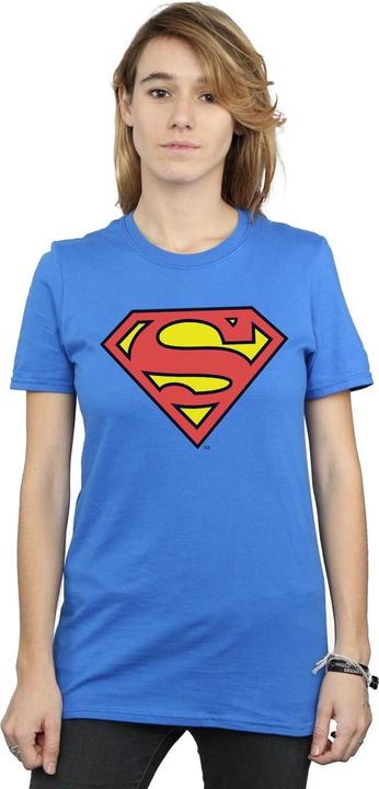 Produktbild Superman Logo Boyfriend Fit TShirt (S)