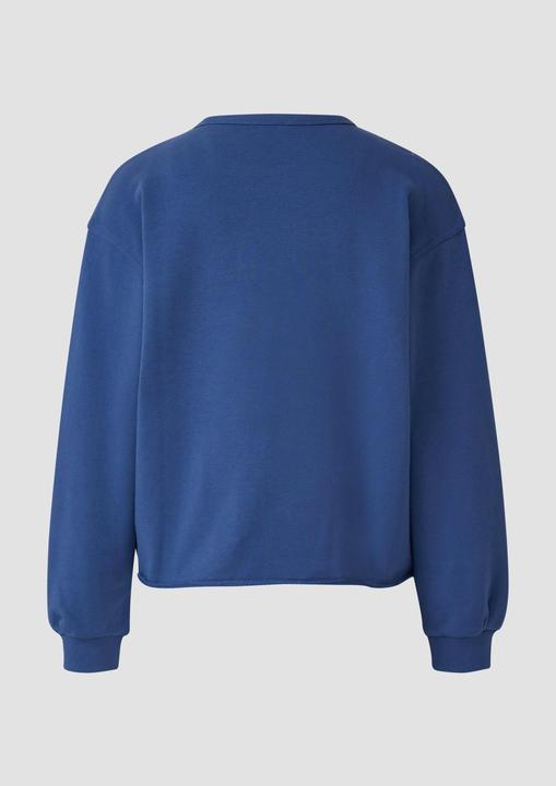 Produktbild s.Oliver Sweatshirt Sweatshirt im Relaxed Fit mit Rollsaum (48)