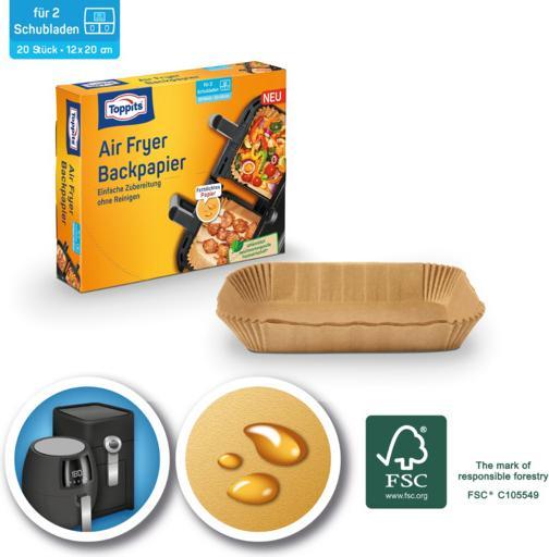 Productafbeelding Toppits Backpapier für Airfryer
