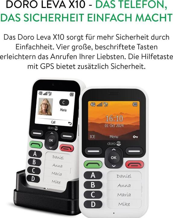 Image du produit Doro Leva X10 (2.40")