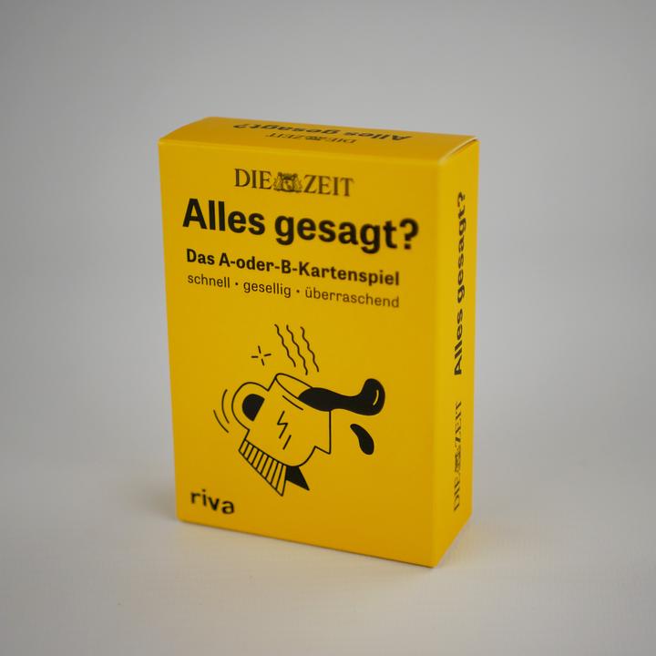 Produktbild ZEIT Alles gesagt? (Deutsch, 2 - 12 Spieler)