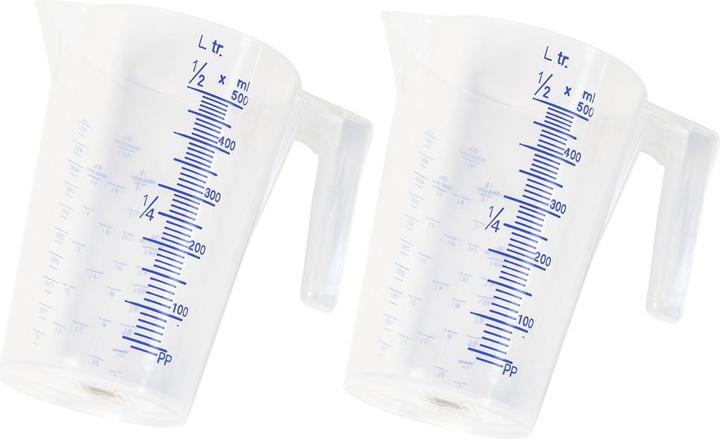 Produktbild Silkolene Messbecher transparent 500ml (500 ml)