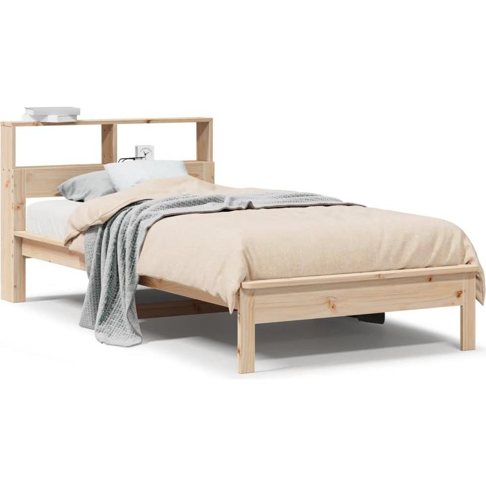 VidaXL, Bett, Massivholzbett Holzbett Bett Doppelbett ohne Matratze 180x200cm Kiefer (180 x 200 cm)