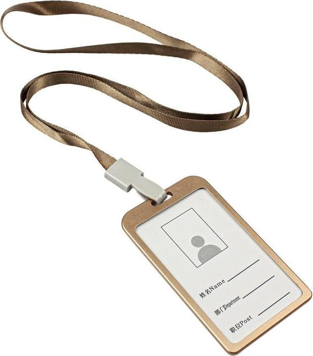 Produktbild JTI Kartenhalter mit Riemen, Gold
